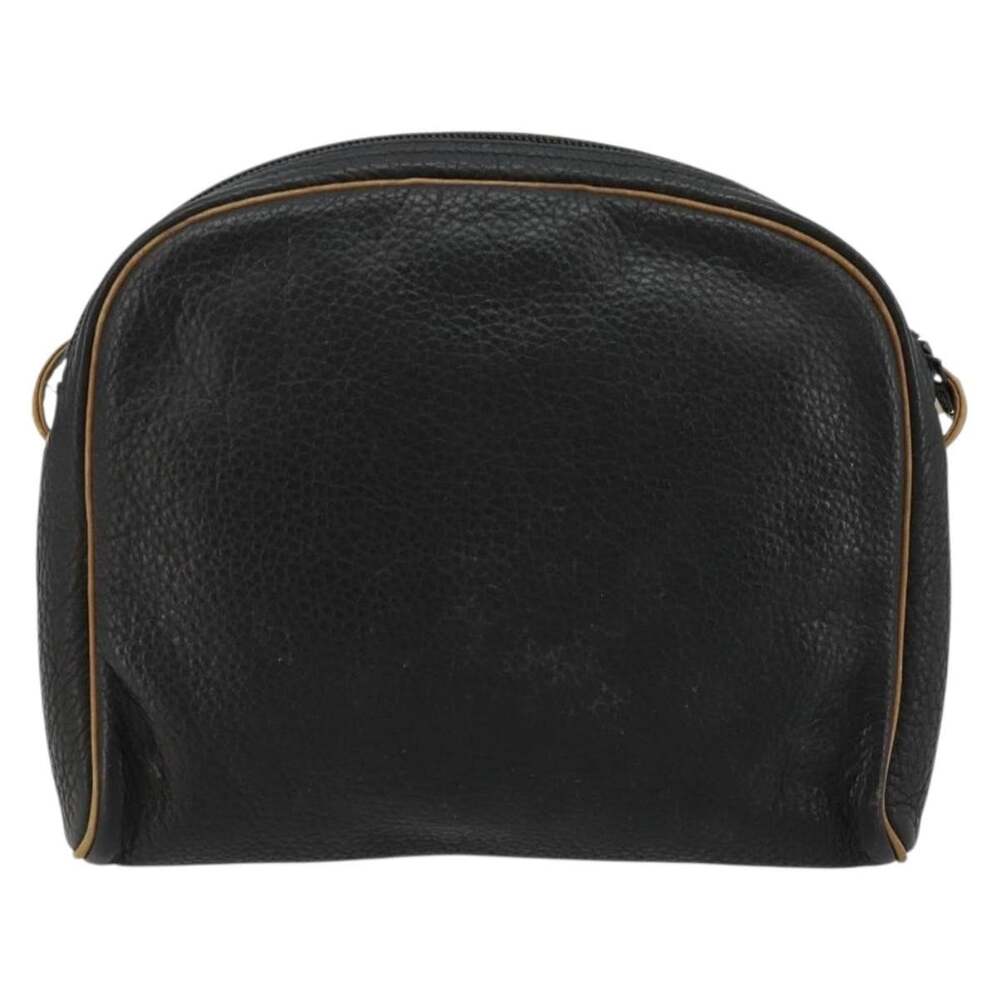 Dior Leather Shoulder Bag Black